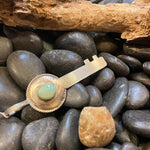 Dry Creek Turquoise Eternity Genuine Key Pendant