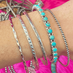 Turquoise Amazing Genuine Bangle Bracelet - Country Lace Boutique
