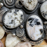 Authentic White Buffalo Sterling Silver Pendant for Necklace - Country Lace Boutique