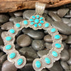 Big Campitos Turquoise Naja Sterling Silver Pendant for Necklace - Country Lace Boutique