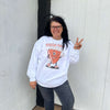 2XL Piece out Pie Fall Sweatshirt