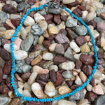 20 inch Genuine Blue Sleeping Beauty Turquoise Chip Necklace - Country Lace Boutique