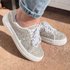 Rhinestone Corky Tennis Shoe